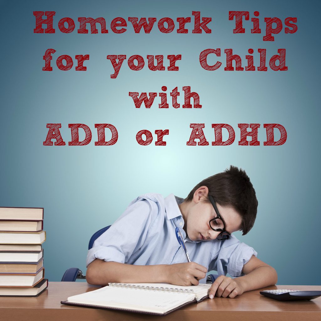 Homework help for students with adhd
