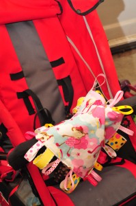 taggie blanket attached to stroller