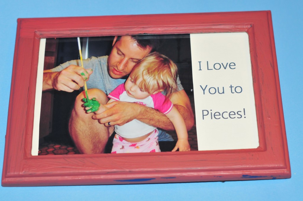 Father's Day Puzzle Frame