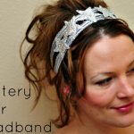 Make It Pretty Wednesdays: Glittery Star Headband
