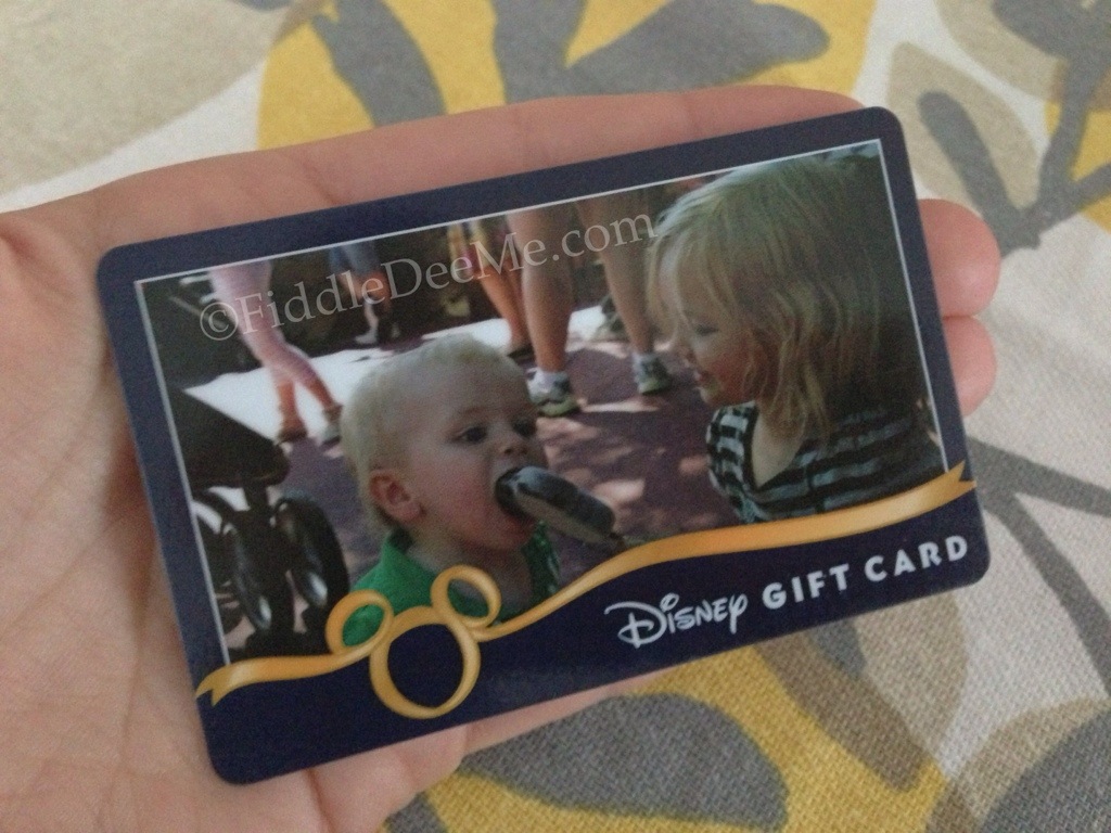 Personalized Disney Gift Card