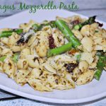 Asparagus and Mozzarella Pesto Pasta