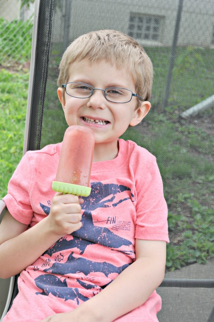 Hayden and Popsicle