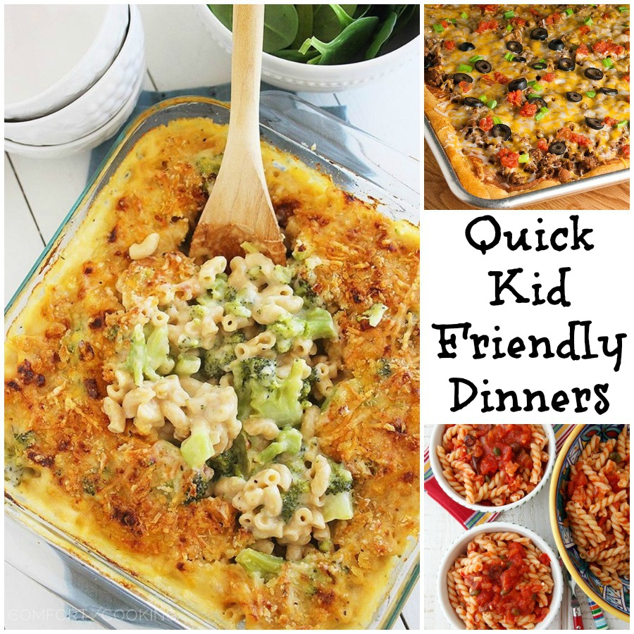 Quick Kid-Friendly Meals - Sippy Cup Mom