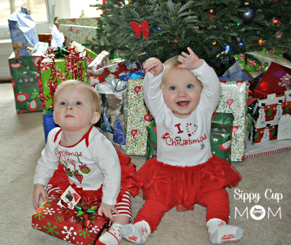 Twins First Christmas