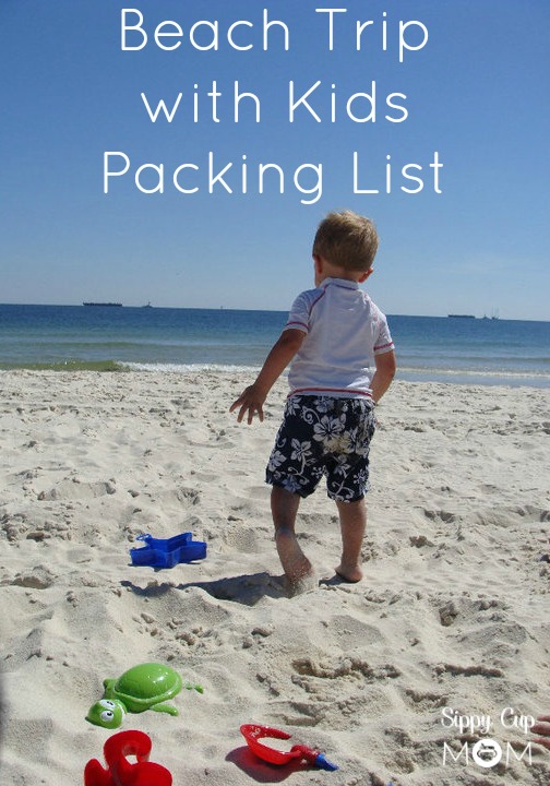 Beach with Kids Packing List