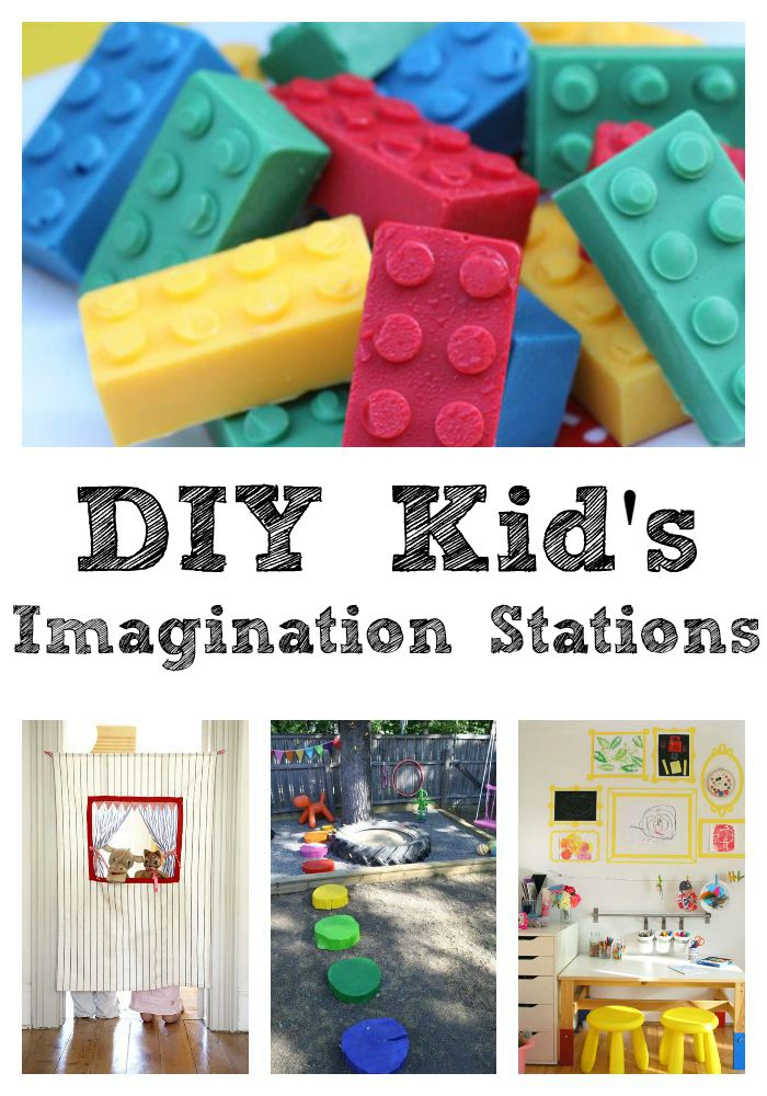 DIY Kid's Imagination Stations