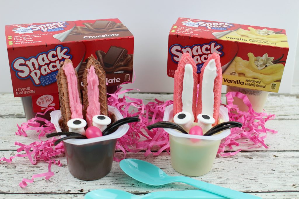 Snack Pack Bunny Pudding