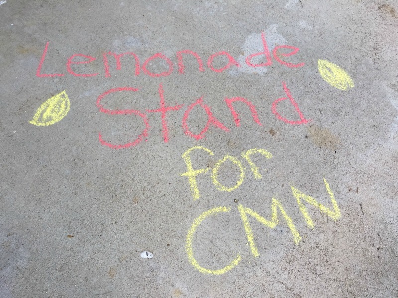 Lemonade Stand for CMNH