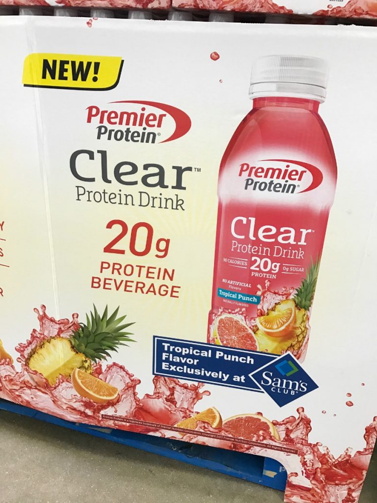 Premier Protein Clear Protein Drink in Tropical Punch