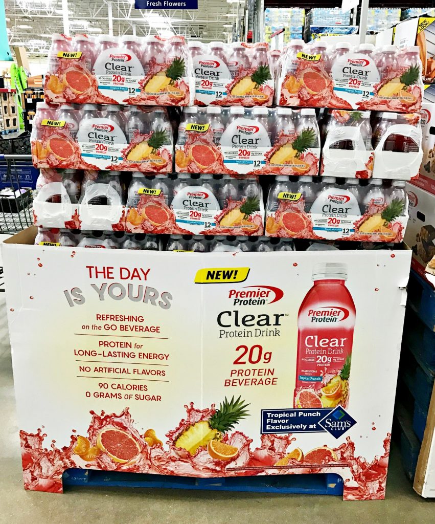 Premier Protein Clear Protein Drink in Tropical Punch
