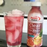 Premier Protein Clear Protein Drink in Tropical Punch Keeps Me Going