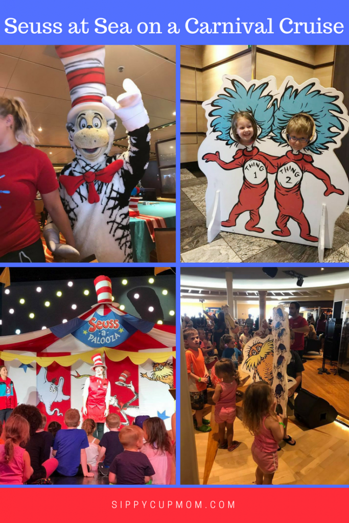 Check out all the Seuss at Sea activities on a Carnival Cruise