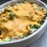 Low Carb Cheesy Bacon and Chicken Casserole