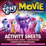 My Little Pony: The Movie Activity Sheets