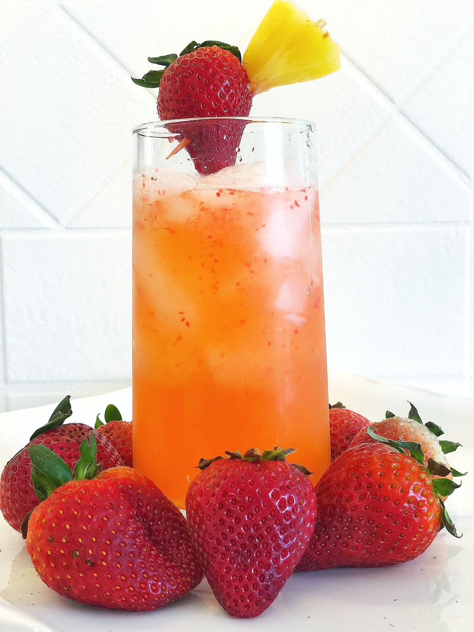 Strawberry Lemonade Mocktail